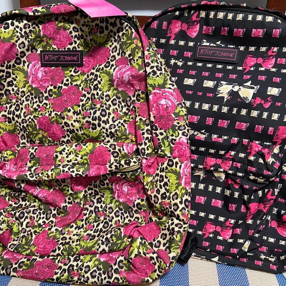 2pcs Betsey Johnson Backpacks (brand new) - Picture 1 of 6